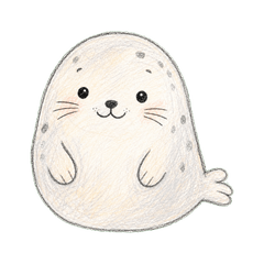 Drawing Seal Stickers 2