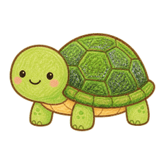 Drawing Turtle Stickers 2