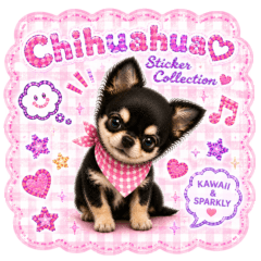 Kawaii Chihuahua Sticke