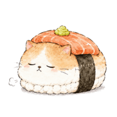 Sushi Cat everyday