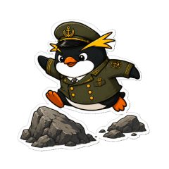 Rockhopper Penguin Captain
