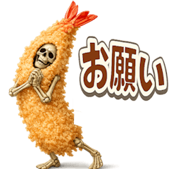 Costume Series Fried Shrimp Zombie
