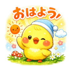 Is it cute? A chick