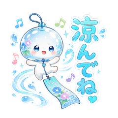 Rincoro: Summer Fairy Stickers