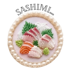 Gourmet Encyclopedia: Beaded Brooch 3 JP