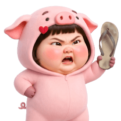 Funny face girl 229 EN