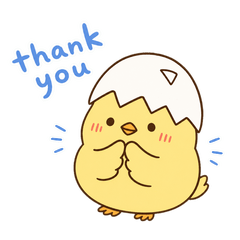 Relaxed Piyo-kichi's Reply Stickers