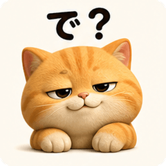 Annoying Cute 3D Cat!