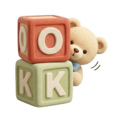 Cute Bear Plushie Stickers