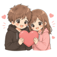 Sweet Stickers for Couples