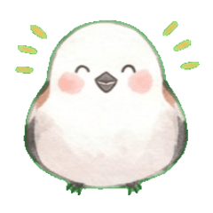 Fluffy Long-Tailed Tit: Daily Healing