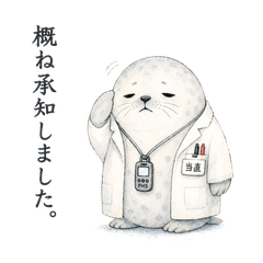Quietly Exhausted On-Call Seal
