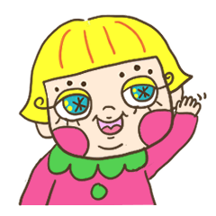 Bobbed hair -chan sticker