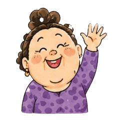 Funny Auntie Stickers2110
