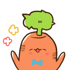 Carrot Fairy Sticker2