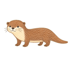 Drawing Otter Stickers 2