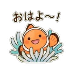 clown fish - Daily Chat Stickers