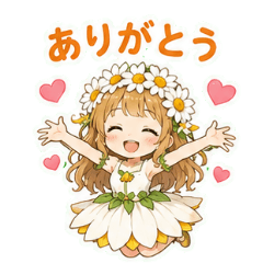 Flower Fairy Stickers by R