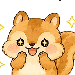 Mogu Mogu Squirrel by Hidamari