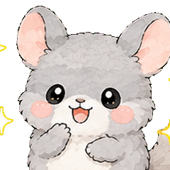 Fluffy Chinchilla by Hidamari