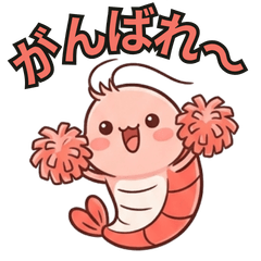 Soft & Cute Seafood Stickers4