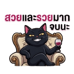 The Black Diva Cat