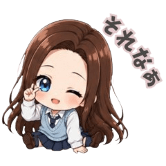 Cute working woman sticker (Vol.13) 0715