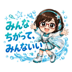 Stickers for Aquarius women