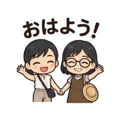 Sweet Mom & Daughter Daily Stickers