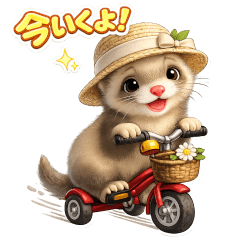 Pino (ferret)'s summer vacation