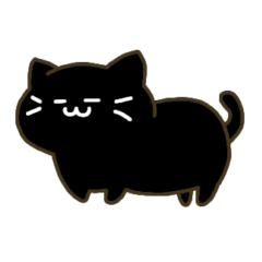 Plump Black & White Cats