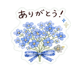 Watercolor Flowers Greetings