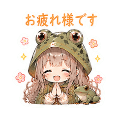 Melo - Work & Polite Stickers