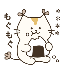 Custom stickers of Nyapon & friends