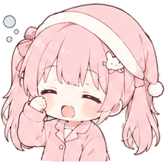 可爱粉色妹妹优奈