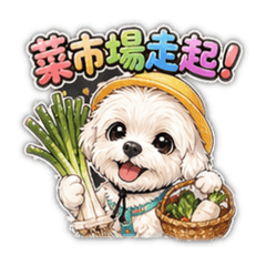 瑪爾奶油買菜去