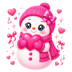 Pink Snowman: For fans & daily use!