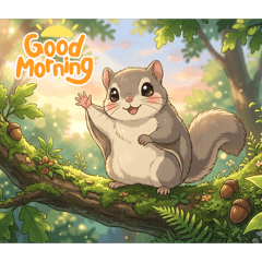 Animal Stickers: Flying Squirrel EDEng.