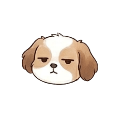 Cute Fluffy Dog000