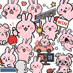 Chill Ping Pong Bunny