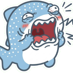暗黑系臭臉鯊魚