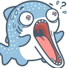 冷淡風臭臉鯊魚