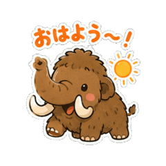 mammoth - Daily Chat Stickers