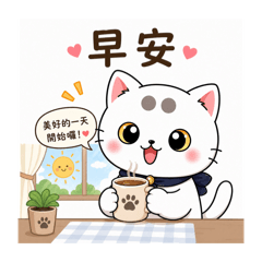 上班實用貓咪貼圖