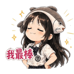 魚帽小學生的可愛日常