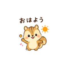 Squirrel Chat Stickers