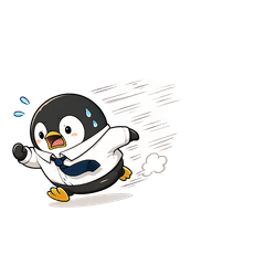 Shachiku Penguin Office Stickers2