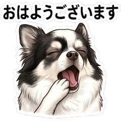 Blanche Elegant Cute Stickers Vol01