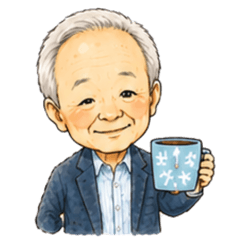 Cute Senior Dad Stickers