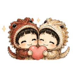 Bearded dragon KAWAII